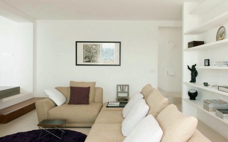 sơn nhà màu trắng lát gạch màu gì tư vấn phối hợp màu sắc hợp lý