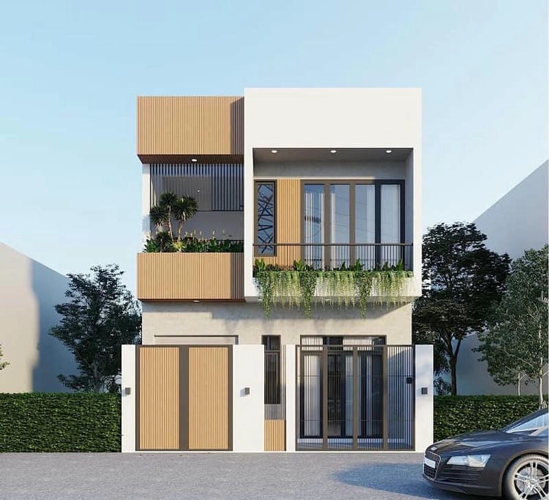 Khám phá mẫu nhà ngang 6m dài 12m hiện đại