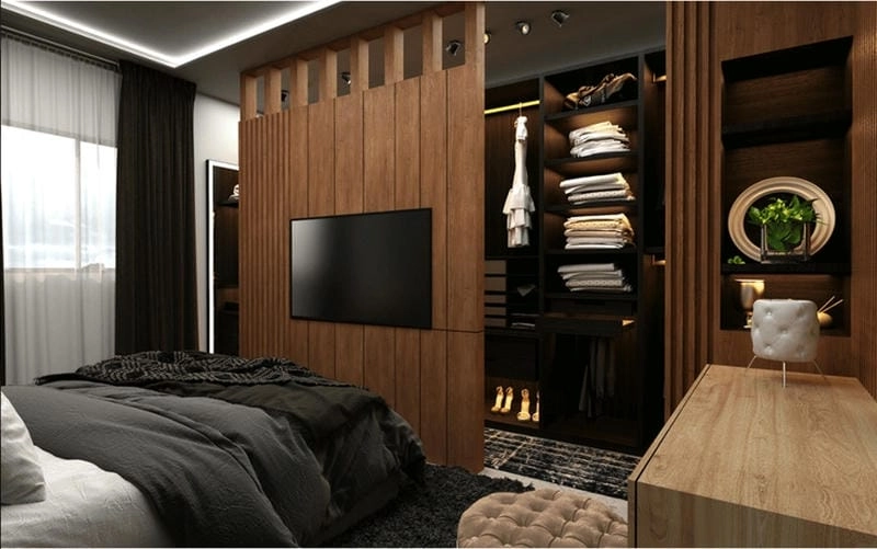 vách ngăn cách âm phòng ngủ giúp cách biệt tiếng ồn hiệu quả