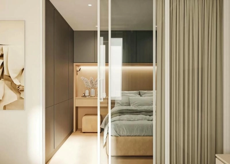 cách làm vách ngăn phòng ngủ đơn giản chỉ với vài bước tiết kiệm