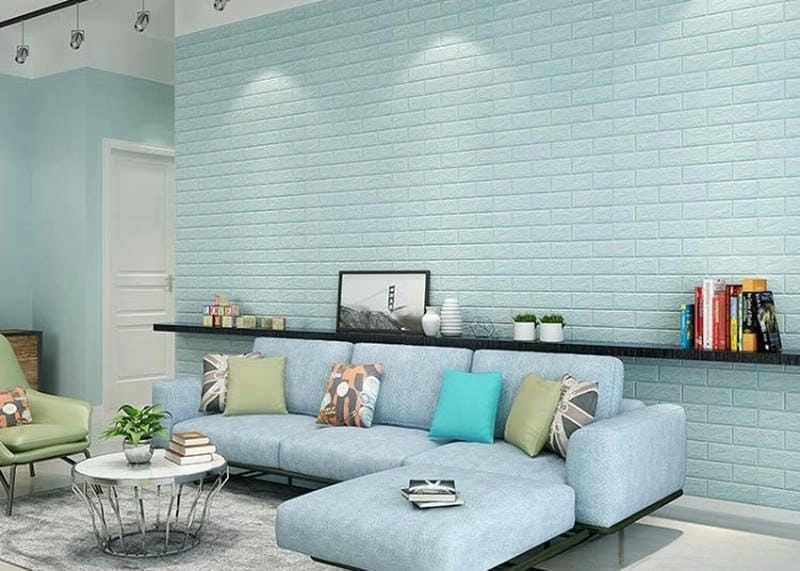 Làm mới nhà bằng trang trí tường bằng xốp dán tường