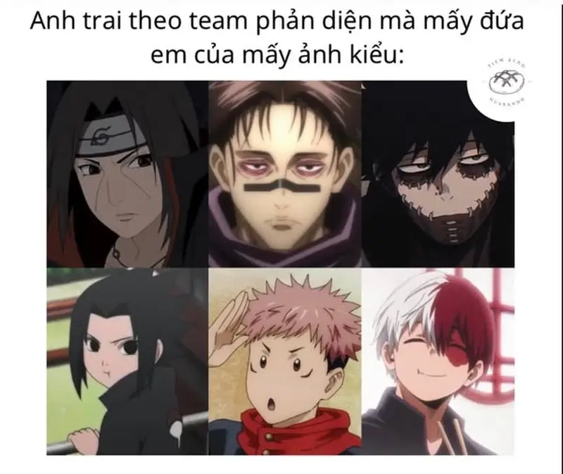 Biểu cảm hài hước meme husbando khiến fan bật cười