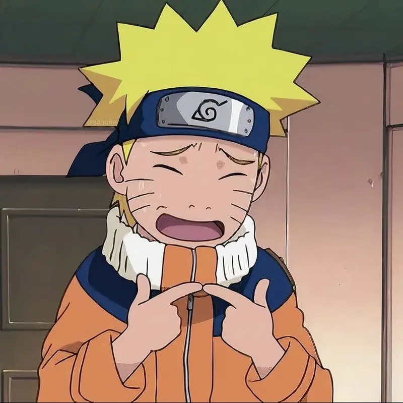 Phản ứng hài hước trong meme Naruto gây cười sảng khoái