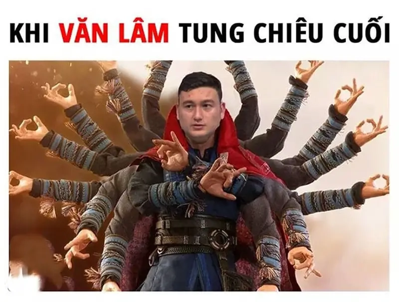 Cảm xúc thật từ meme đội tuyển Việt Nam trên sân cỏ