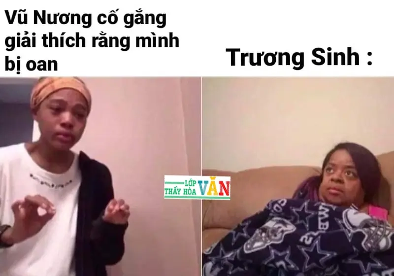 Meme môn Văn sáng tạo trong meme các môn học
