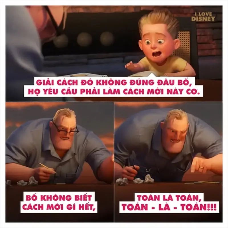 Meme môn Toán nổi bật meme các môn học