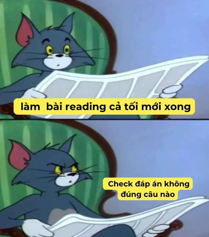 Meme học tiếng Anh nổi bật meme các môn học