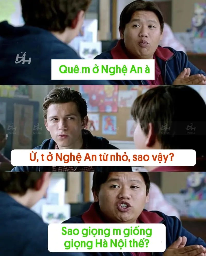 Meme các tỉnh thành khác không thể thiếu meme dân Nghệ An