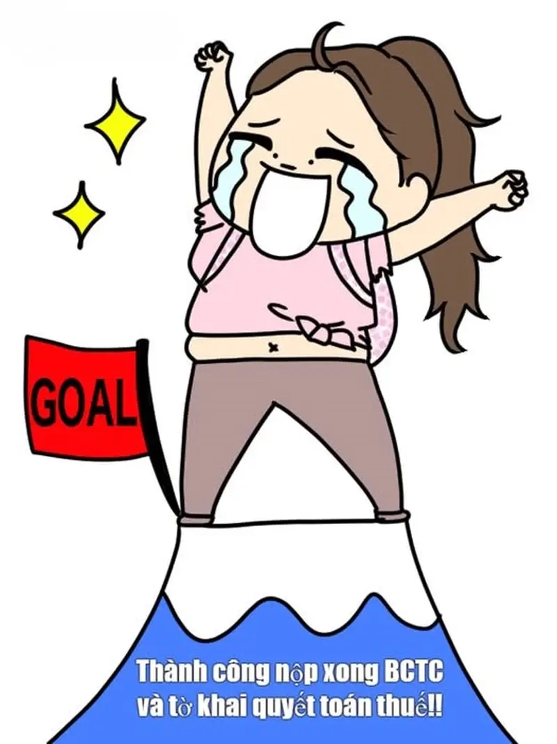 Dân kế toán chia sẻ meme báo cáo tài chính làm việc không mệt mỏi