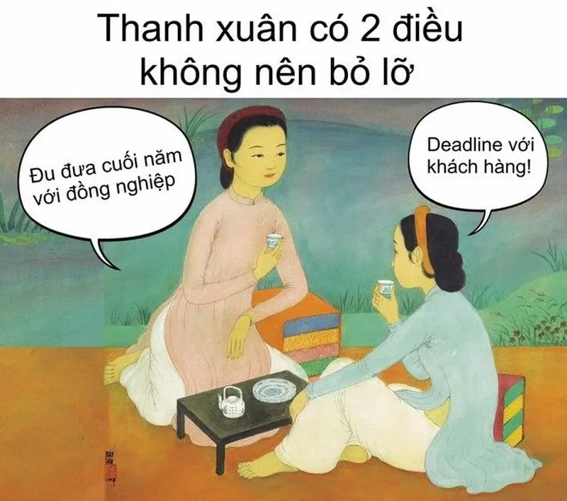 Meme đi làm, công sở hài hước về đồng nghiệp vui tính mỗi ngày