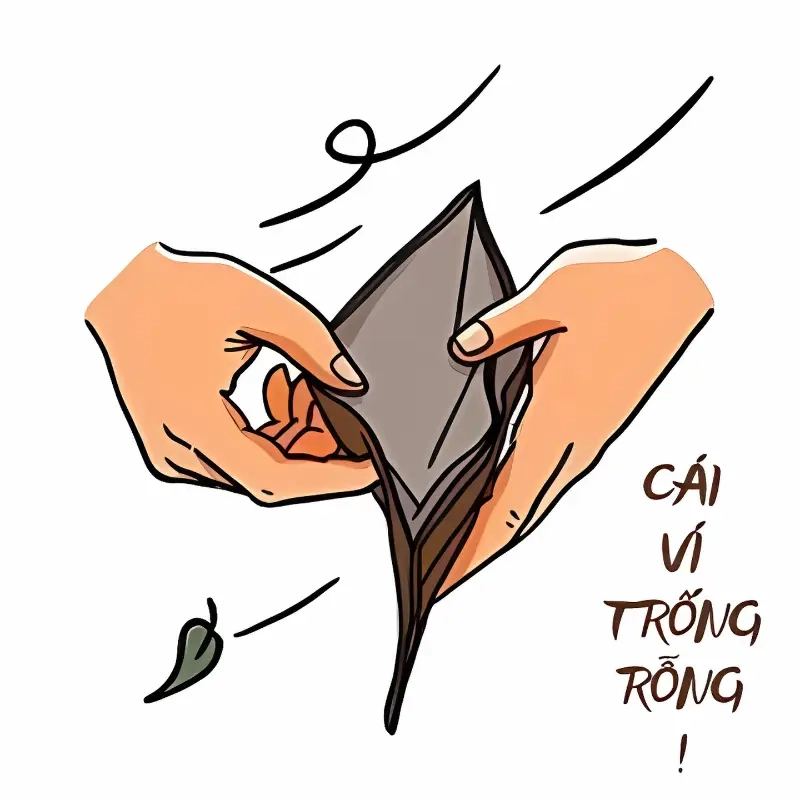Đau lòng mà vui với meme hết tiền trong meme đi làm, công sở