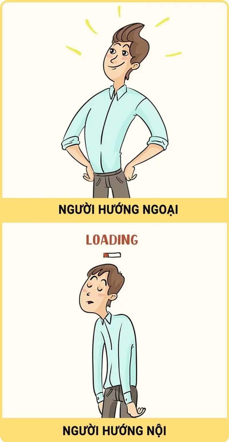 Meme hướng nội và hướng ngoại giúp bạn nhận diện bản thân dễ dàng