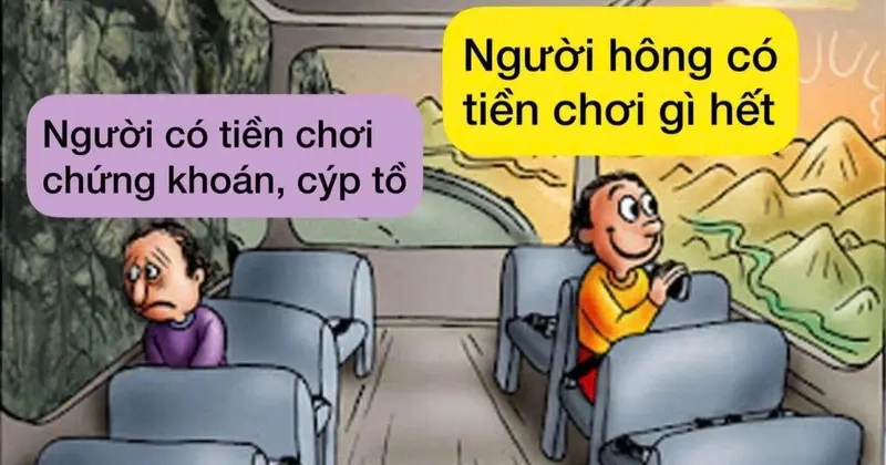 Tạo meme người có tiền và người không có tiền độc đáo và thu hút