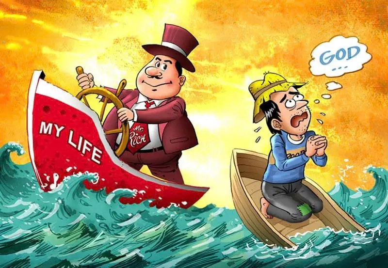 Meme người có tiền và người không có tiền thu hút lượng tương tác lớn