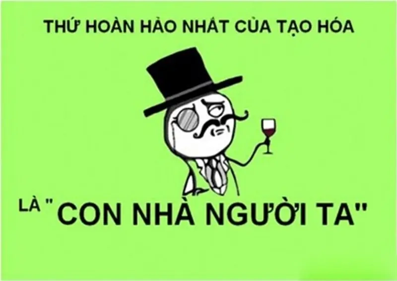 Tạo meme con nhà người ta độc đáo giúp tăng tương tác nhanh chóng