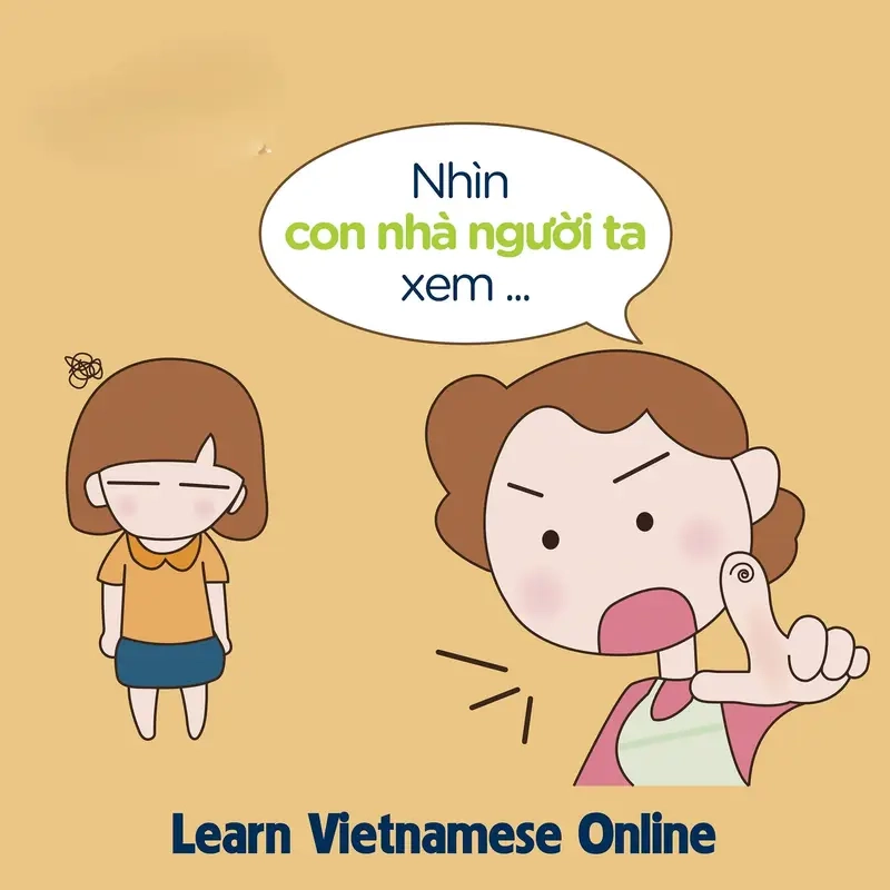 Meme con nhà người ta giúp bạn chia sẻ câu chuyện hài hước đời thường