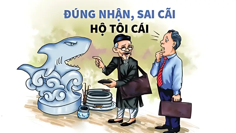 Đỉnh cao cãi cùn bị hạ gục bởi chế ảnh đúng nhận sai cãi