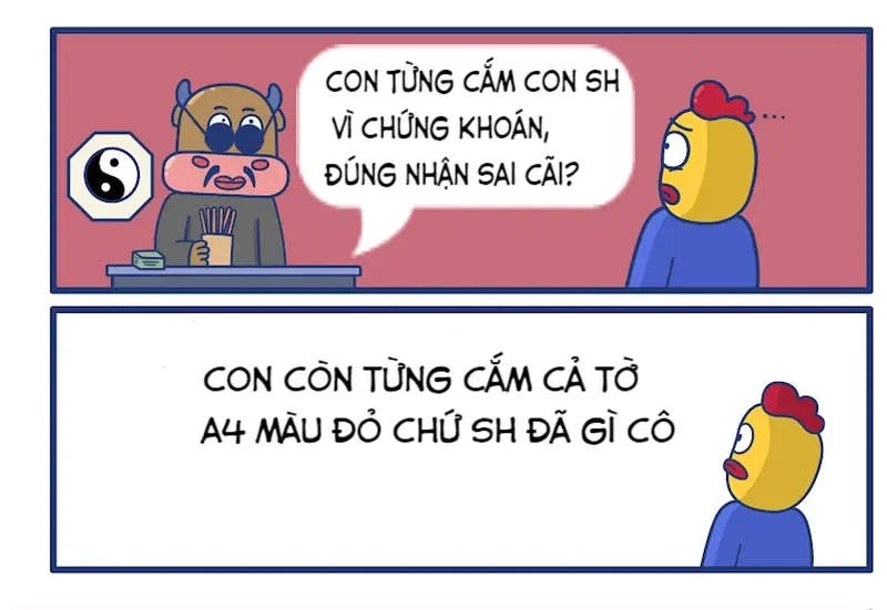 Cô đồng xuất hiện cùng meme cô đồng đúng nhận sai cãi bá đạo