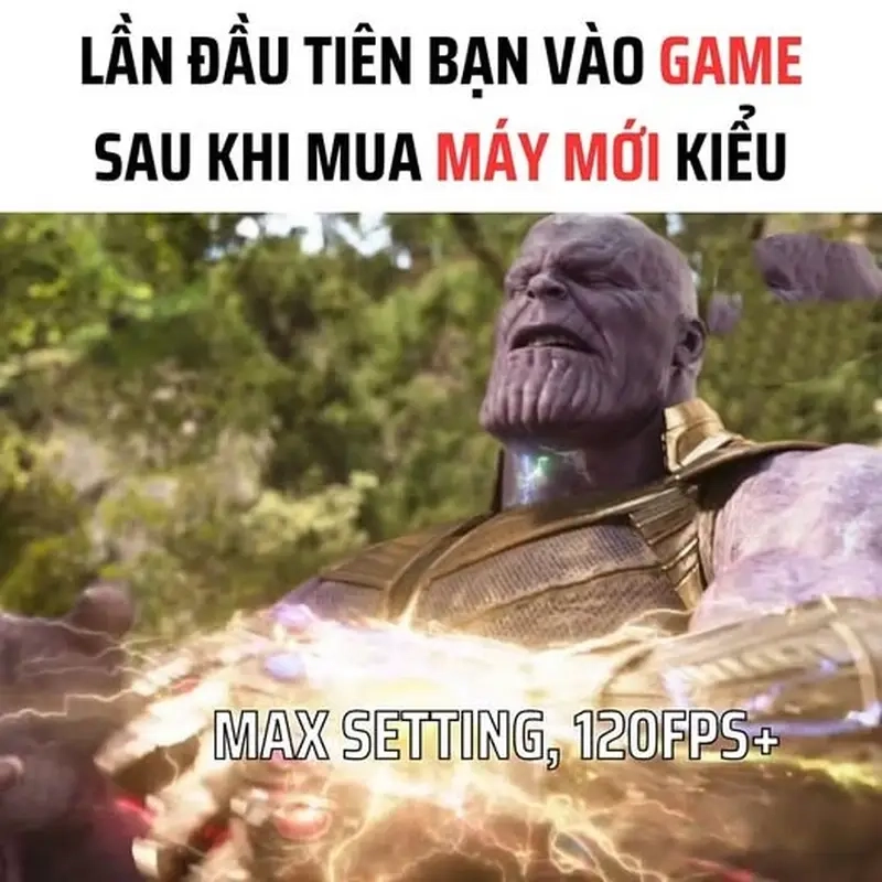 Meme nạp tiền vào game được chia sẻ nhiều trên mạng xã hội