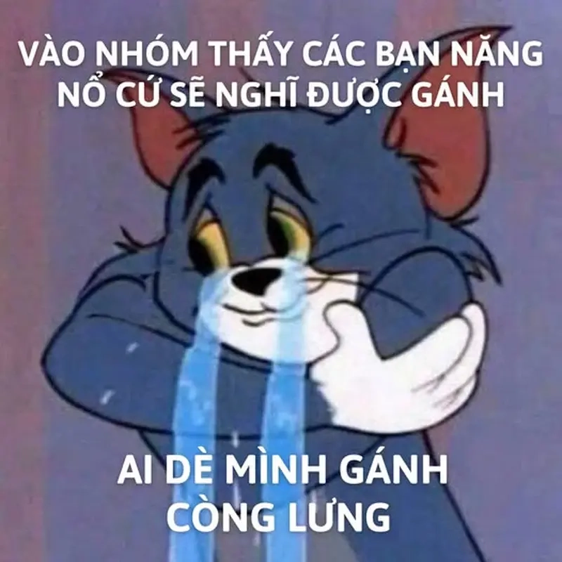 Meme game thủ hấp dẫn xoay quanh meme đồng đội tạ