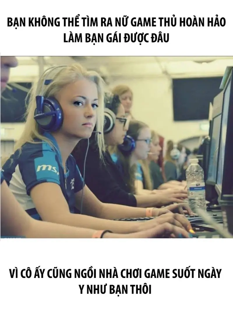 Những khoảnh khắc vui nhộn trong meme game thủ và cuộc sống