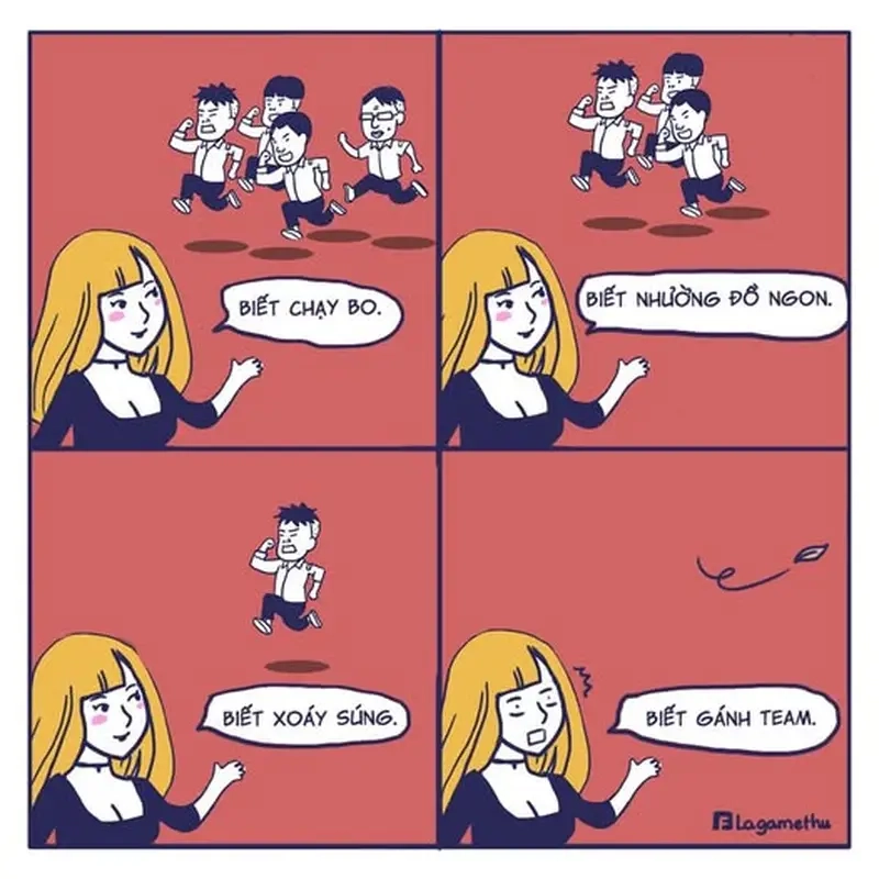 Tổng hợp meme game thủ hot trend về meme đồng đội tạ