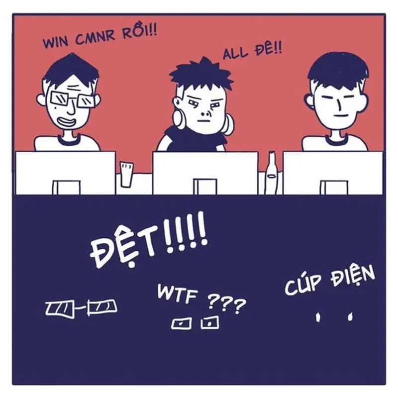 Những pha hài hước trong meme combat tổng gây cười sảng khoái