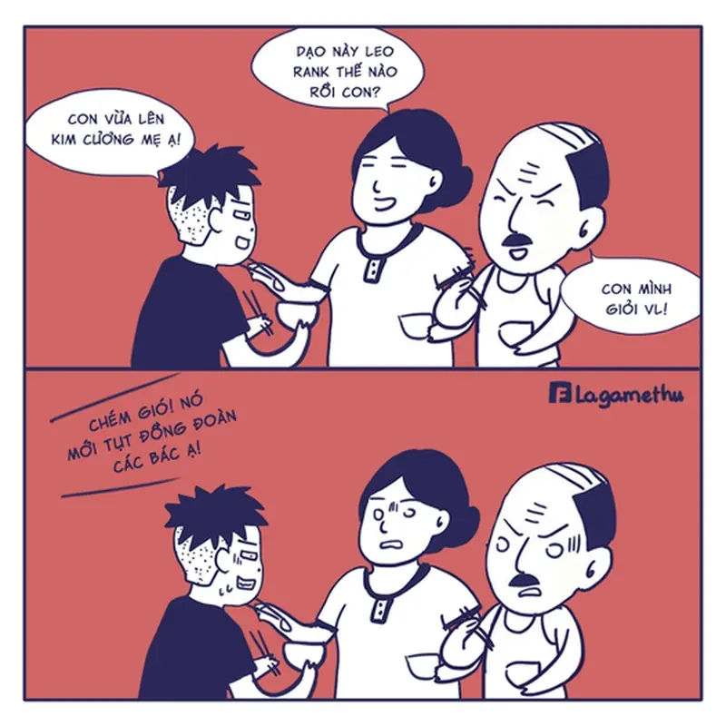 Tổng hợp meme game thủ hot trend về meme leo rank