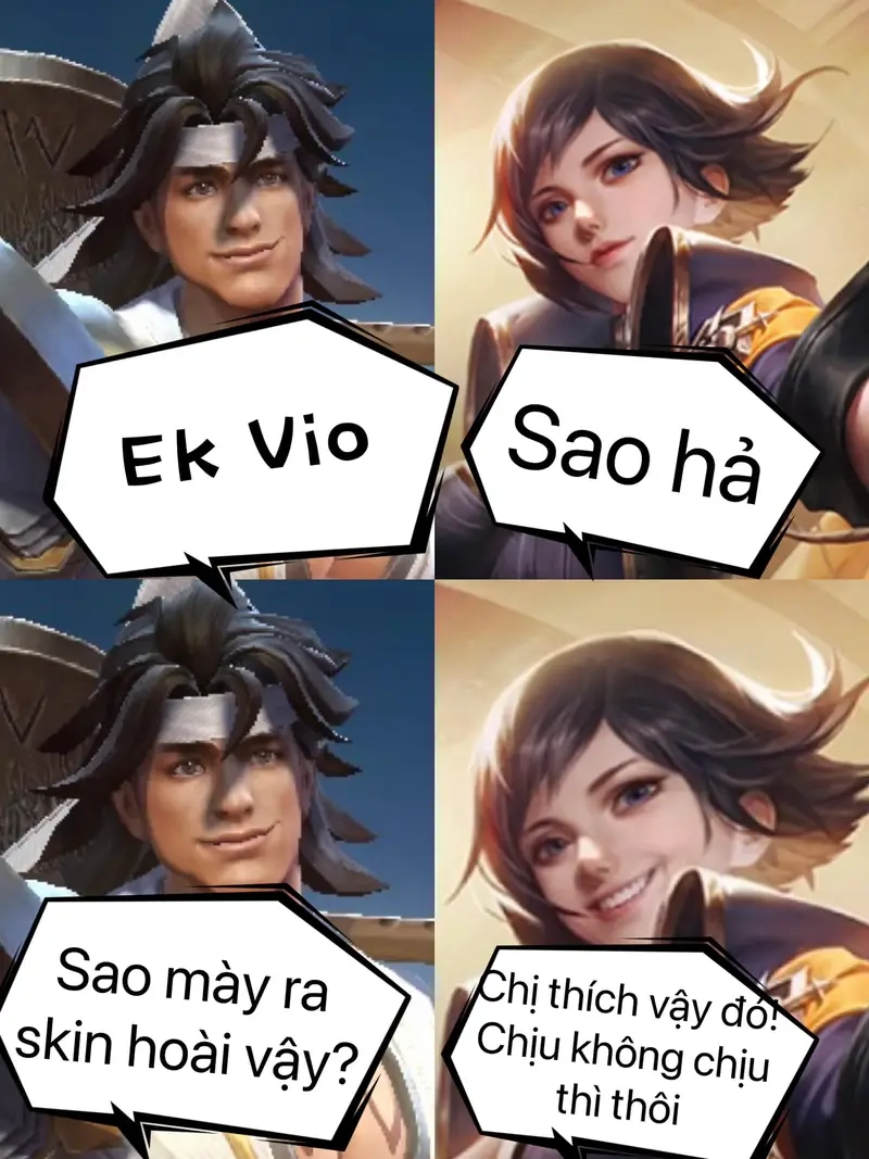 Biểu cảm đặc trưng trong meme Liên Quân được yêu thích