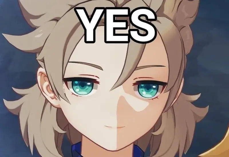 Meme game thủ vui nhộn xoay quanh meme Genshin Impact