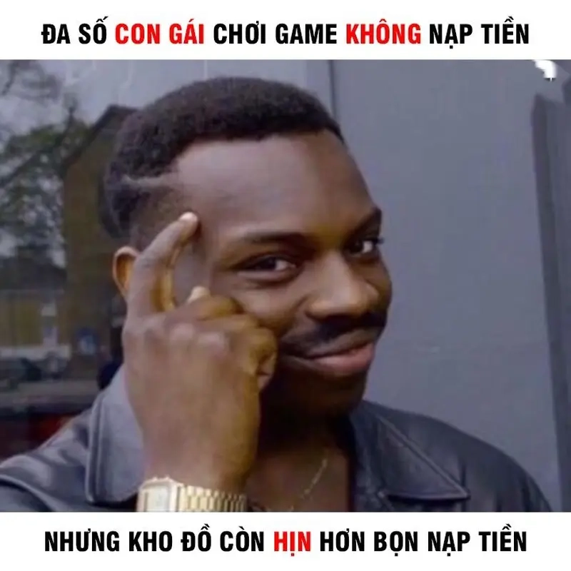 Những tình huống hài hước trong meme nạp tiền vào game