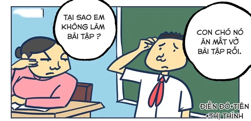 Khi meme học sinh không làm bài tập gây bão cộng đồng giáo viên