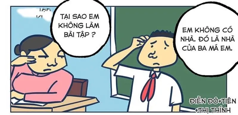 Meme học sinh không làm bài tập thể hiện sự thật của nghề giáo viên