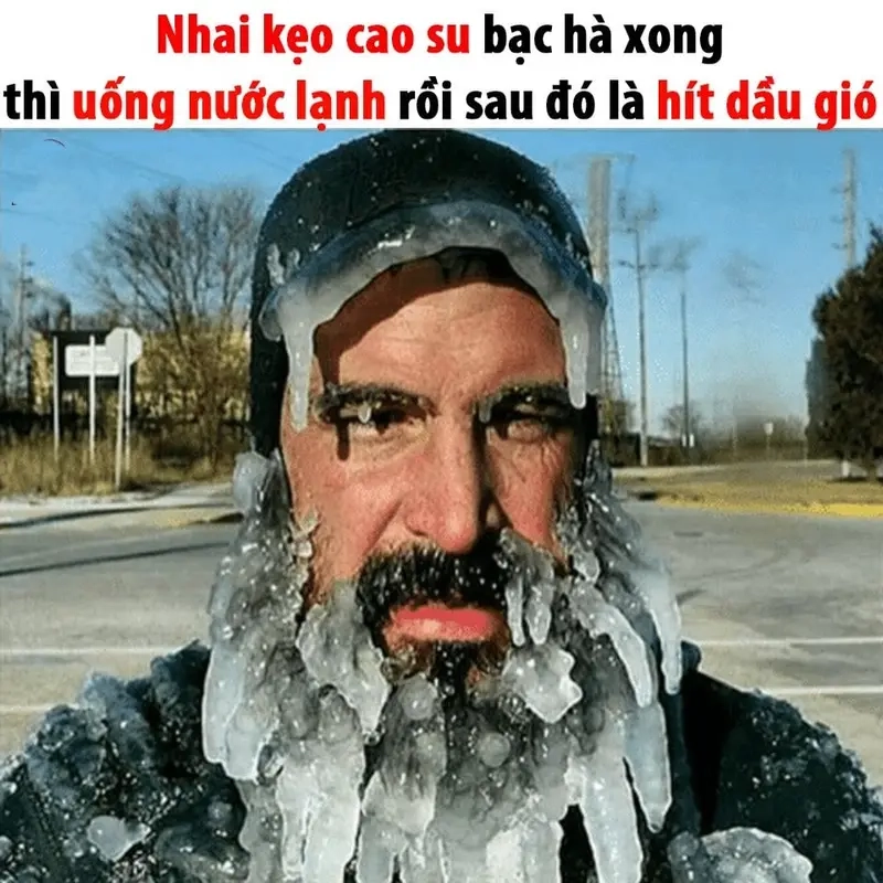 Tình yêu phố phường qua meme mùa đông Hà Nội độc đáo