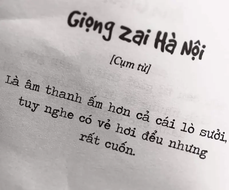Sự duyên dáng trong từng câu nói của meme giọng Hà Nội
