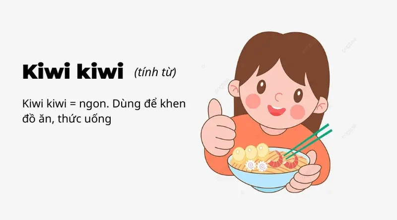 Trào lưu meme ngon như kiwi kiwi đang làm mưa làm gió