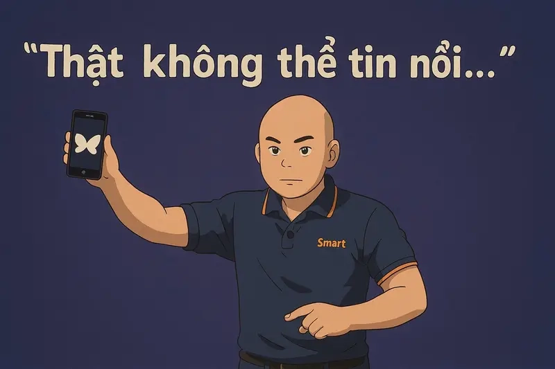 Cảm giác không thể tin nổi được diễn tả qua meme không thể tin được