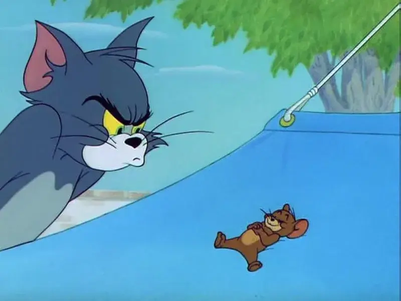 Meme nhân vật hoạt hình, game với meme Tom and Jerry hài hước kinh điển