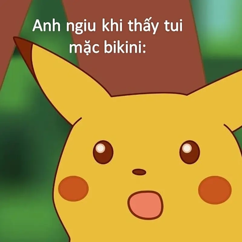 Chia sẻ meme Pokemon trong meme nhân vật hoạt hình, game để tăng tương tác