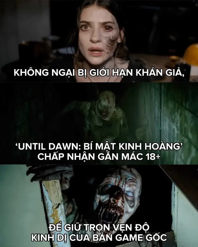 Phản ứng hài hước trong meme phim kinh dị gây cười sảng khoái