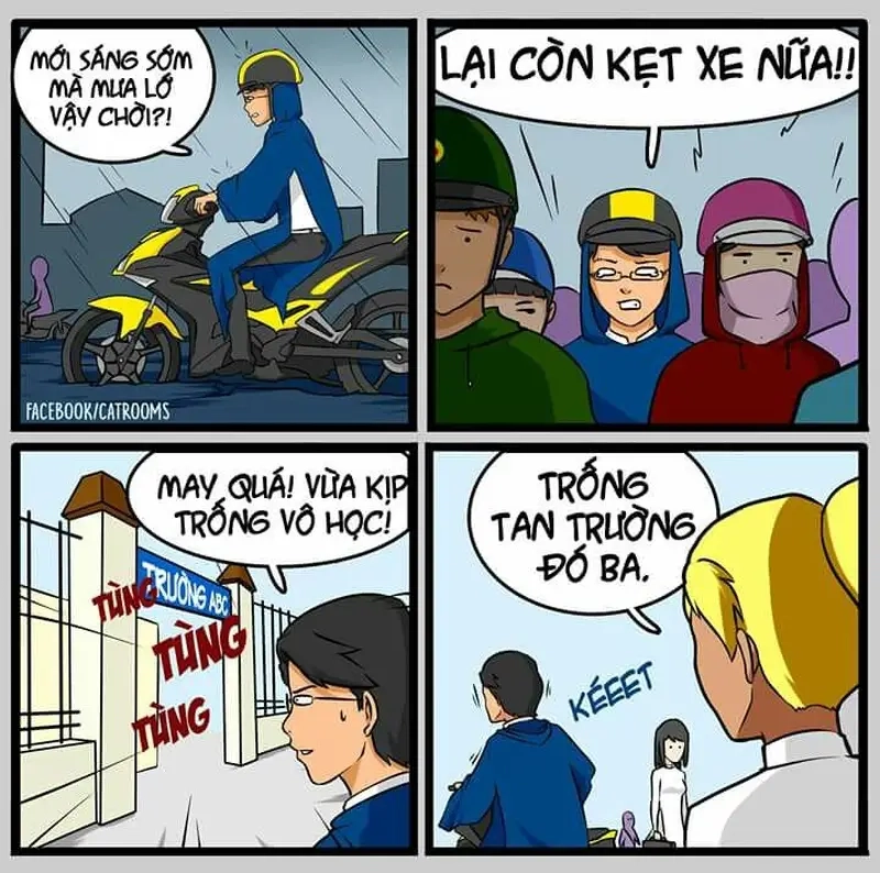 Meme Sài Gòn và nỗi ám ảnh meme kẹt xe Sài Gòn mỗi ngày