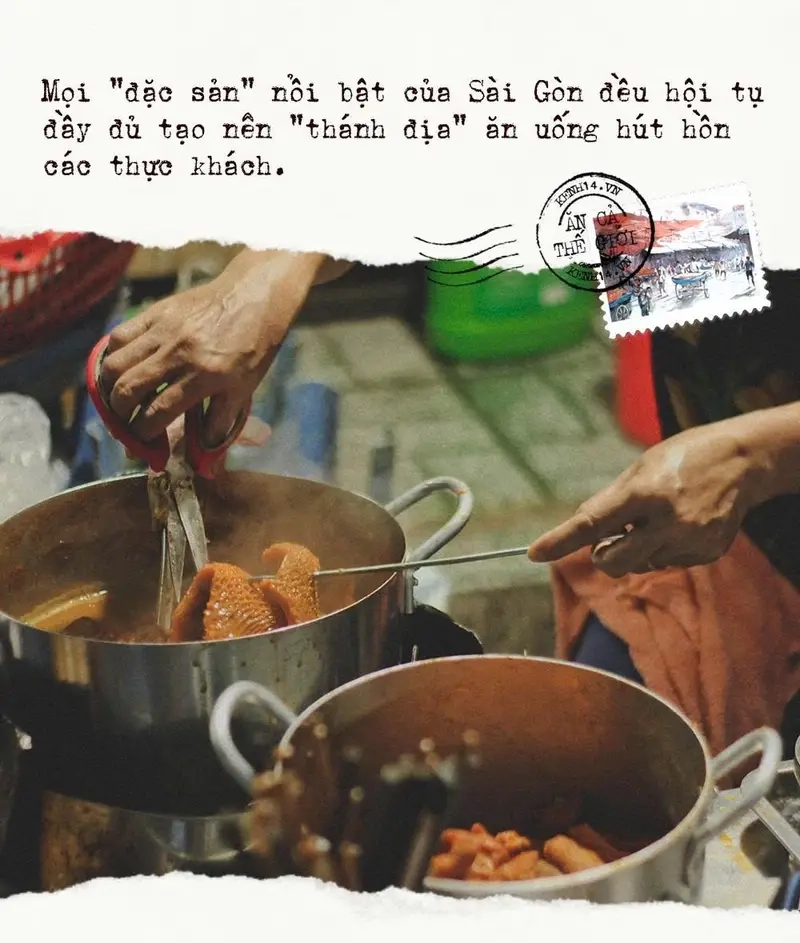 Niềm vui giản dị trong meme ăn vặt Sài Gòn thân thuộc