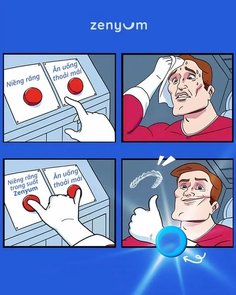 Meme two buttons làm tăng sự hấp dẫn cho meme template chung