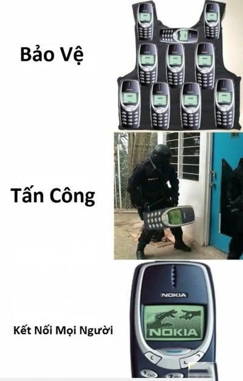 Cập nhật meme điện thoại Nokia meme Thế hệ 8x, 9x hot nhất