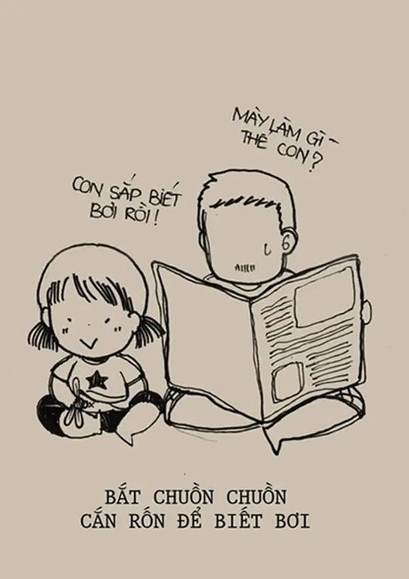 Meme tuổi thơ dữ dội nổi bật trong meme Thế hệ 8x, 9x