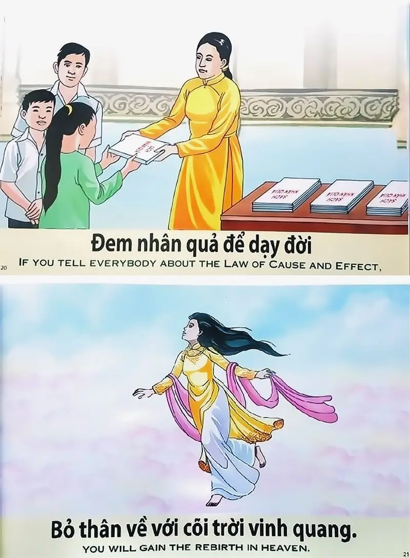 Meme về nhân quả phản ánh sự công bằng của cuộc sống