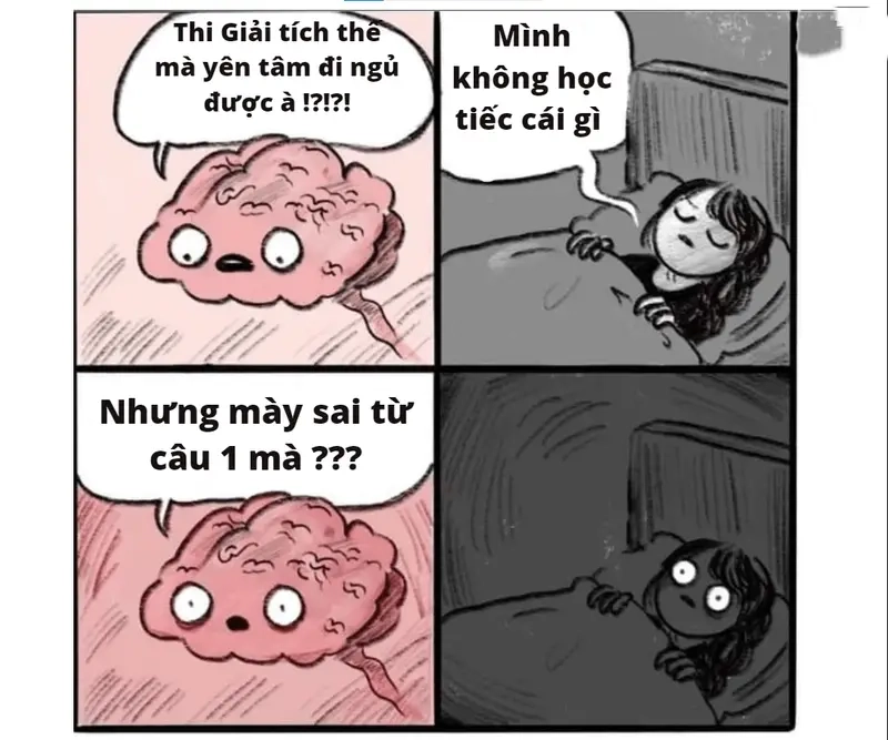 Bộ meme trước và sau khi deadline hot trend giới trẻ