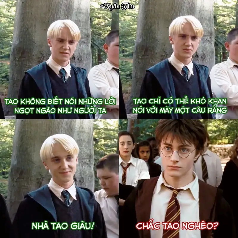 Khi meme Harry Potter (các nhà) thể hiện đúng tính cách từng nhóm