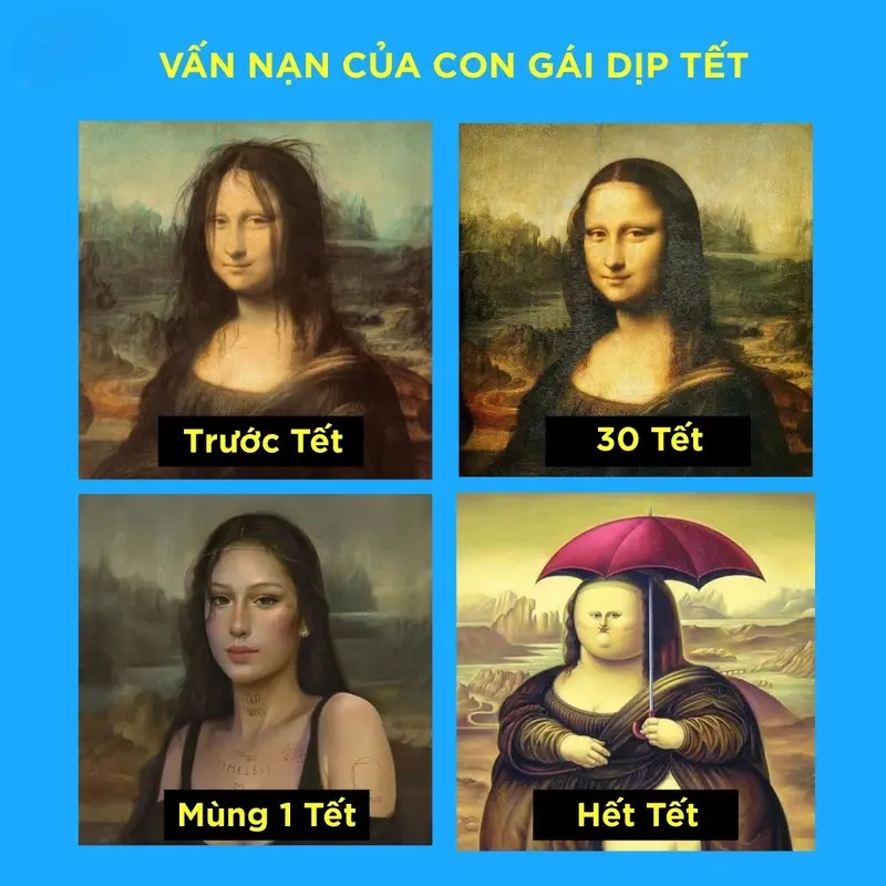 Khi meme Mona Lisa khiến bạn không biết cô ấy đang nghĩ gì