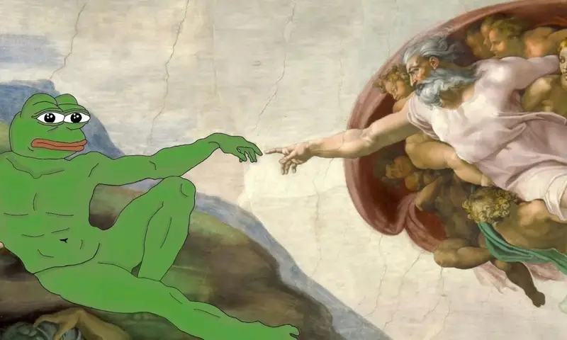 Meme The Creation of Adam – pha trộn giữa thần thoại và tiếng cười hiện đại